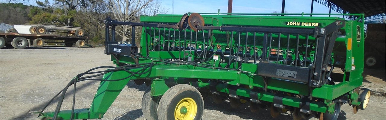 John Deere drill